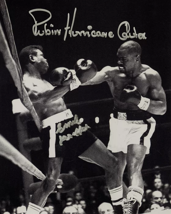 Rubin Carter autograph