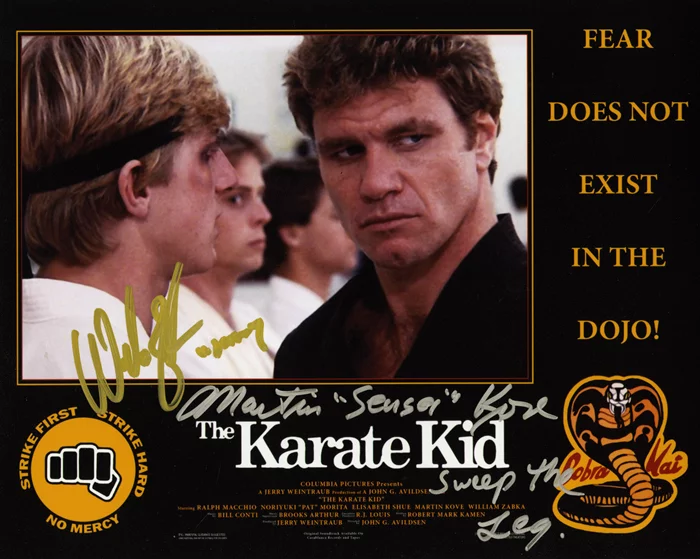 The Karate Kid autograph