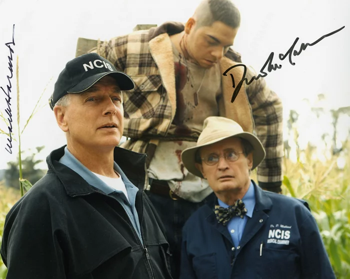 Navy NCIS autograph
