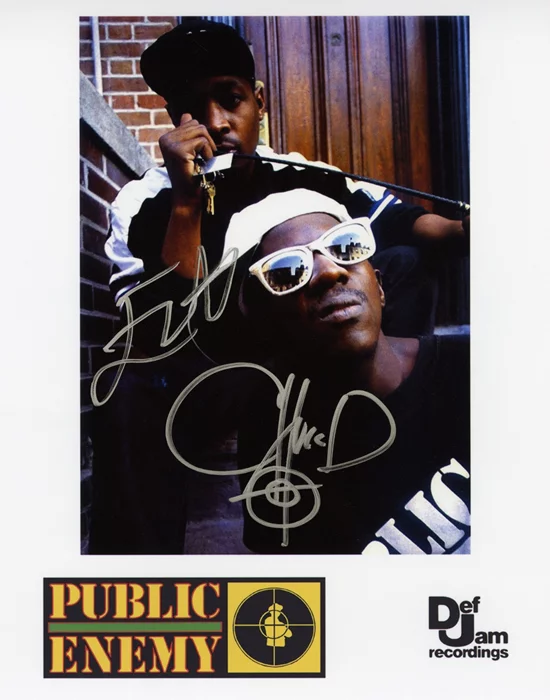 Public Enemy autograph