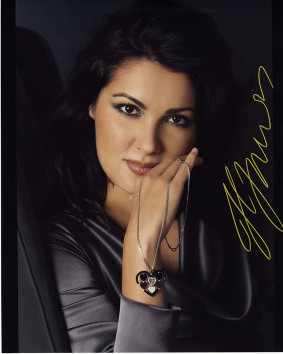 Anna Netrebko autograph