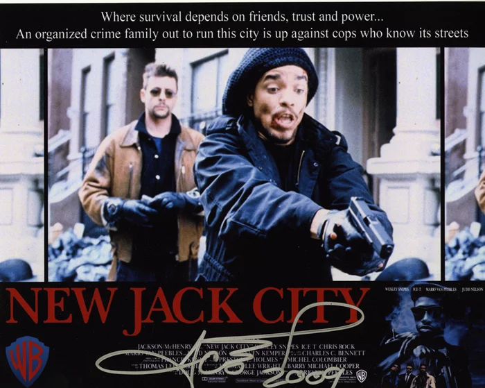 Ice T autograph