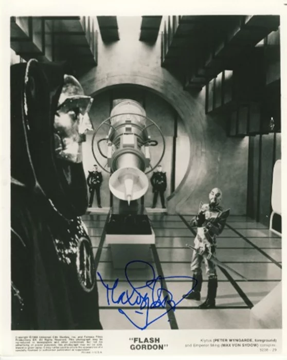 Max Von Sydow autograph