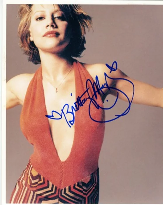 Brittany Murphy autograph