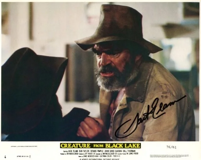 Jack Elam autograph
