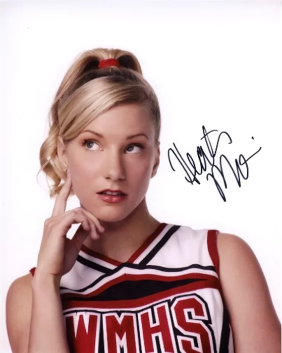 Heather Morris autograph
