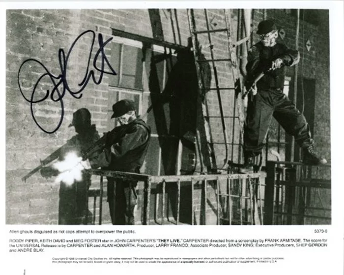 John Carpenter autograph
