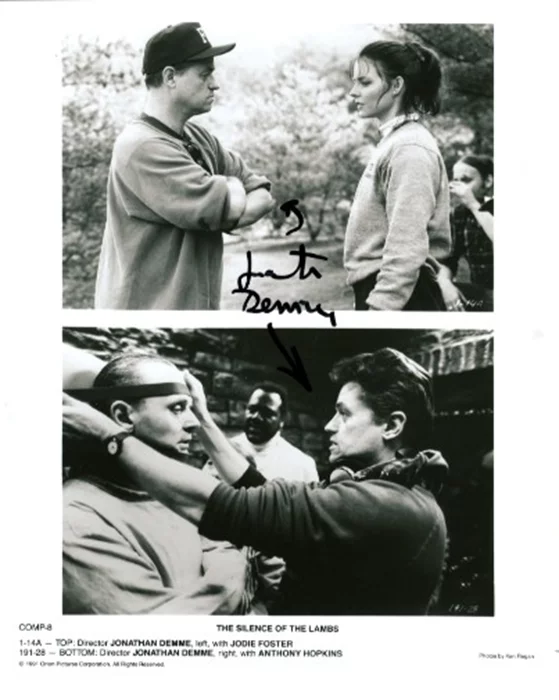 Jonathan Demme autograph