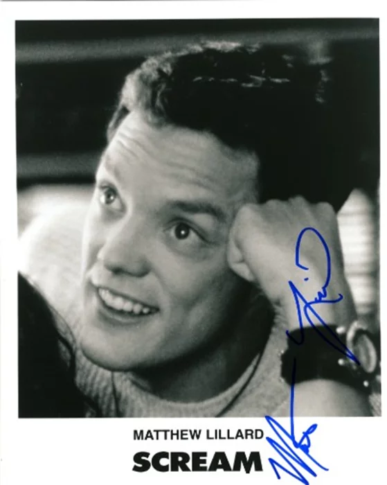 Matthew Lillard autograph
