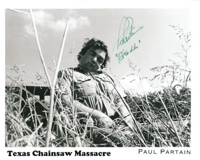 Paul Partain autograph