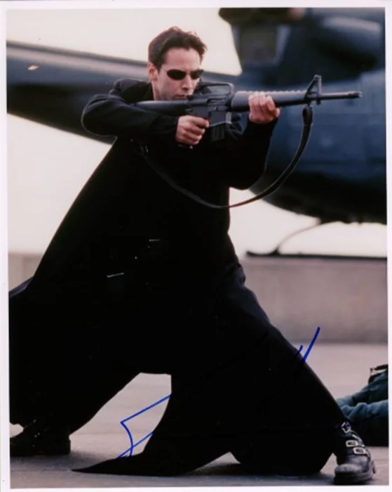 Keanu Reeves autograph