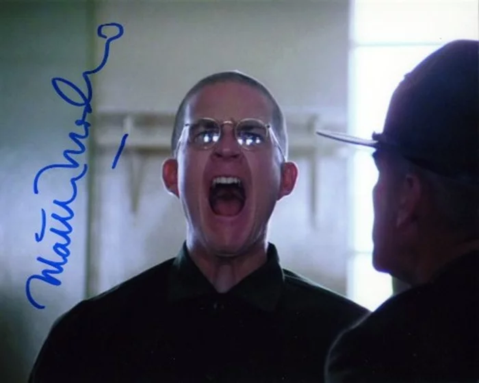 Matthew Modine autograph