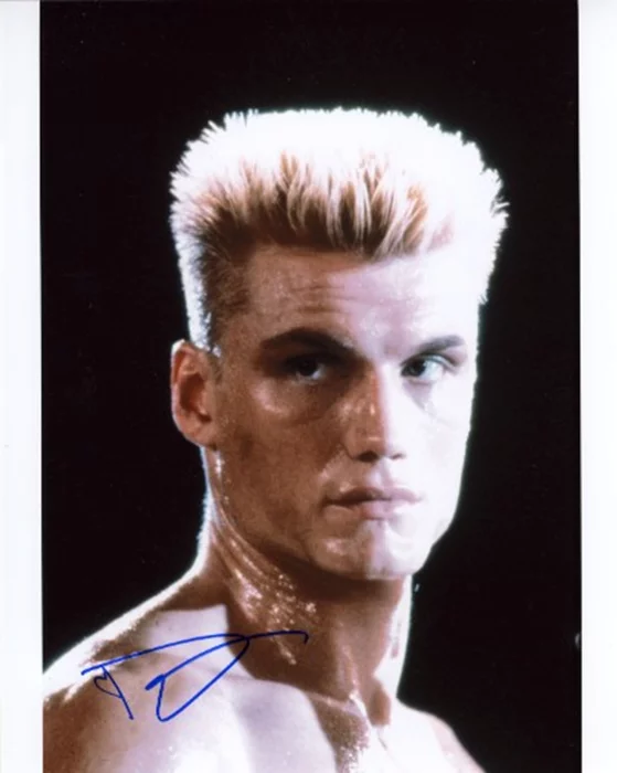 Dolph Lundgren autograph