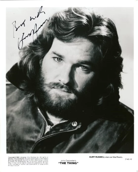 Kurt Russell autograph