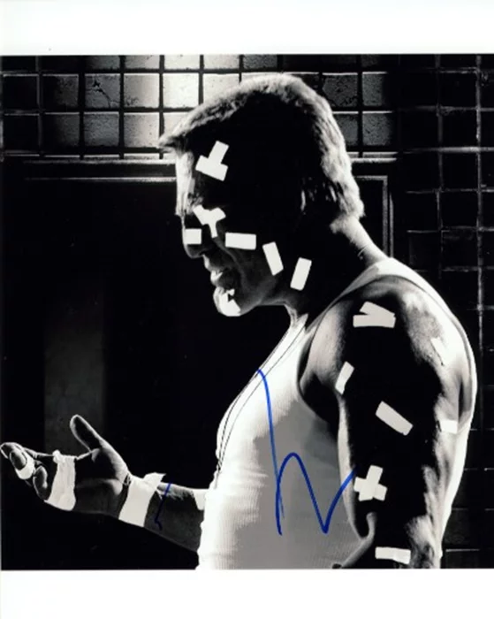 Mickey Rourke autograph