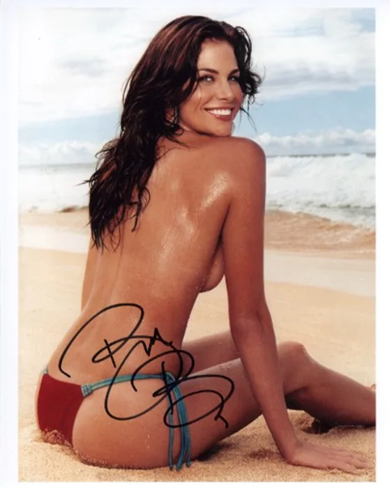 Brooke Burns autograph