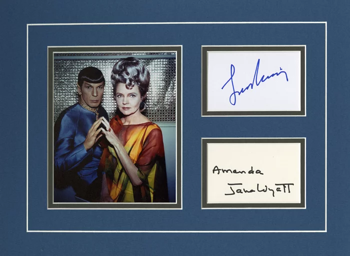 Star Trek autograph