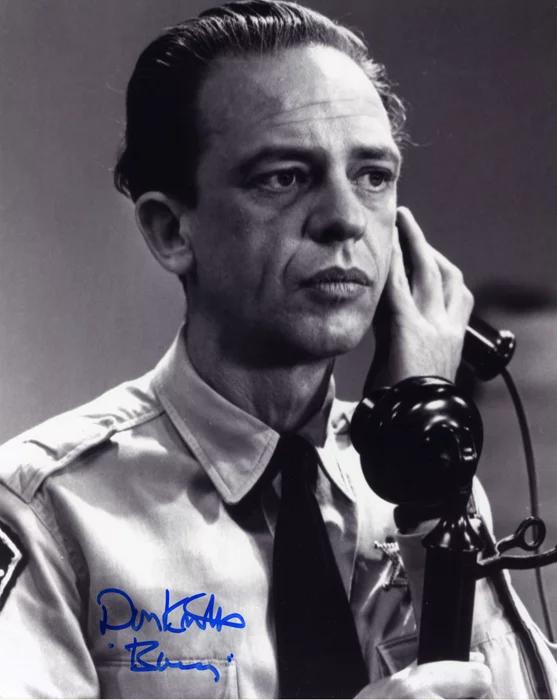 Don Knotts autograph
