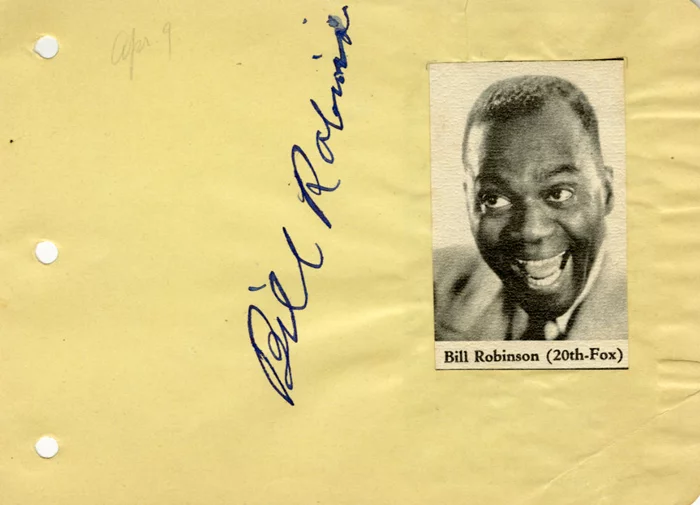 Bill Robinson autograph