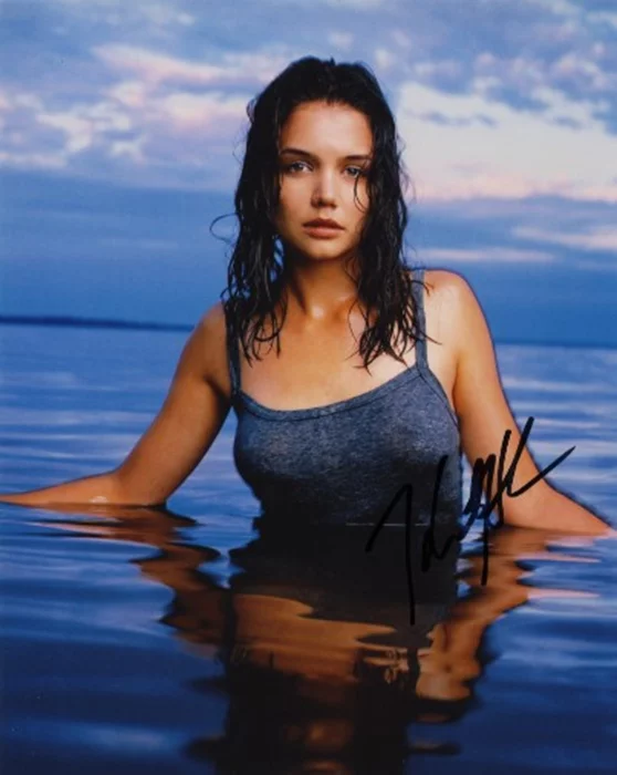 Katie Holmes autograph