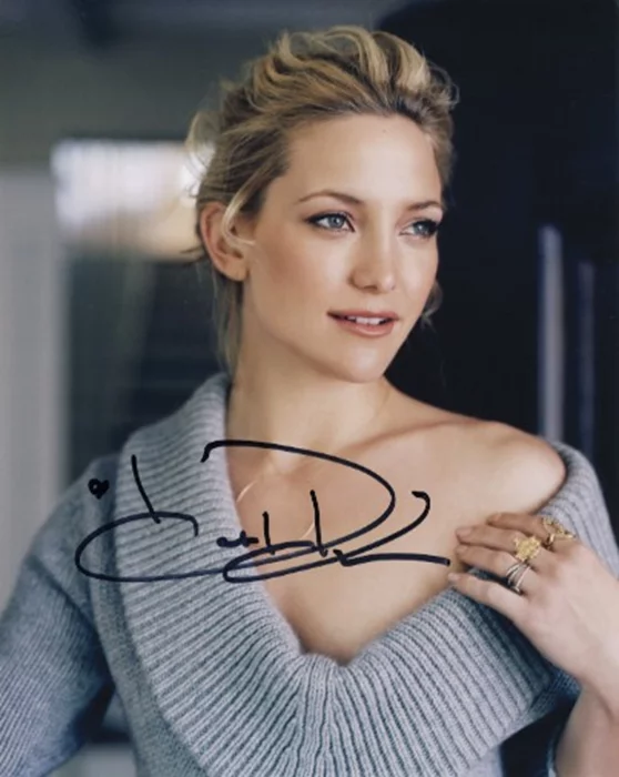 Kate Hudson autograph