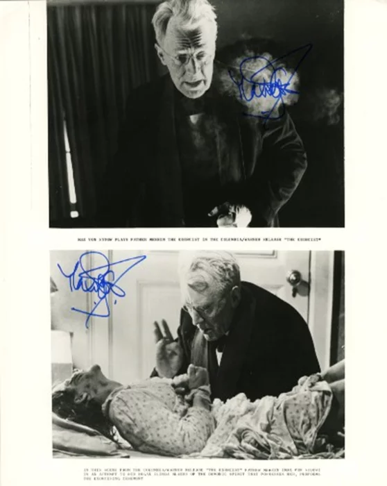 Max Von Sydow autograph
