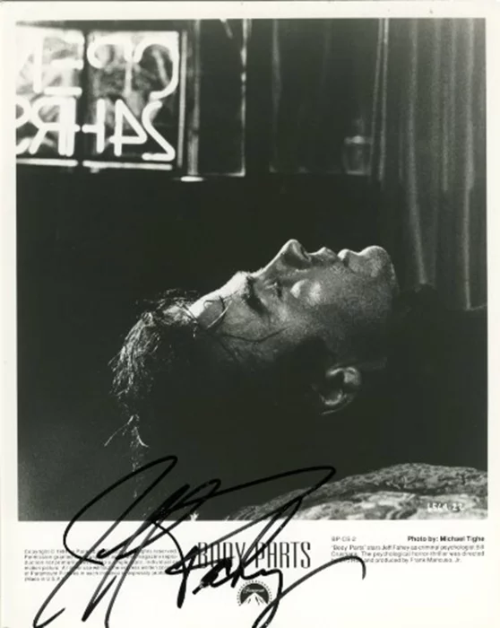 Jeff Fahey autograph