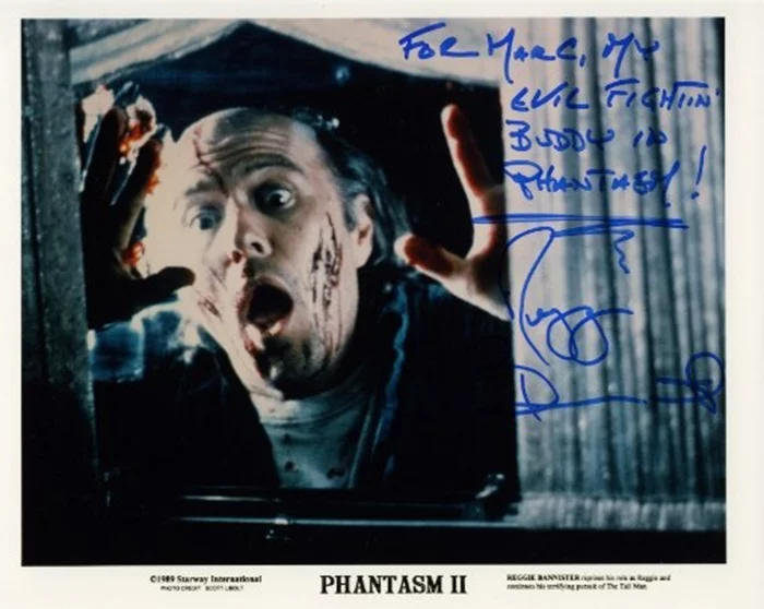 Reggie Bannister autograph