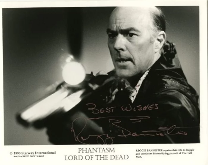 Reggie Bannister autograph