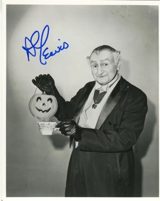 Al Lewis autograph