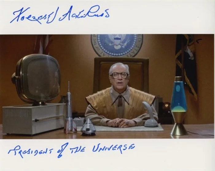 Forrest J. Ackerman autograph