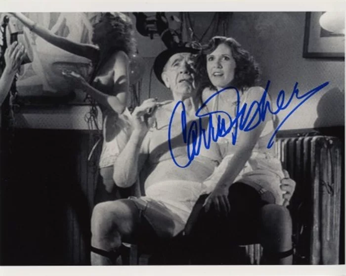 Carrie Fisher autograph