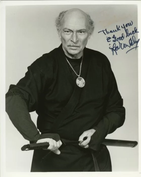 Lee Van Cleef autograph