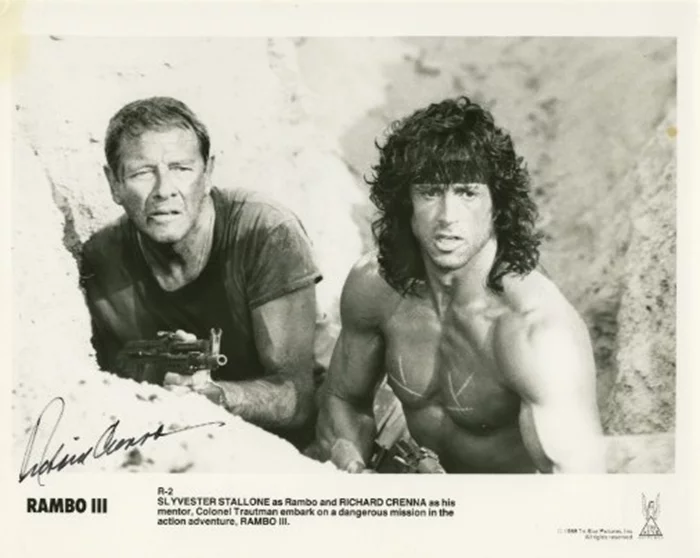 Richard Crenna autograph
