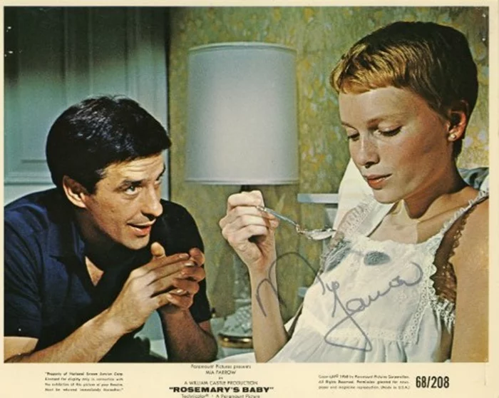 Mia Farrow autograph