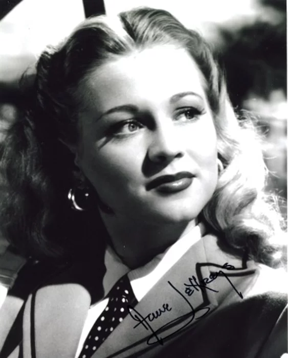 Anne Jeffreys autograph