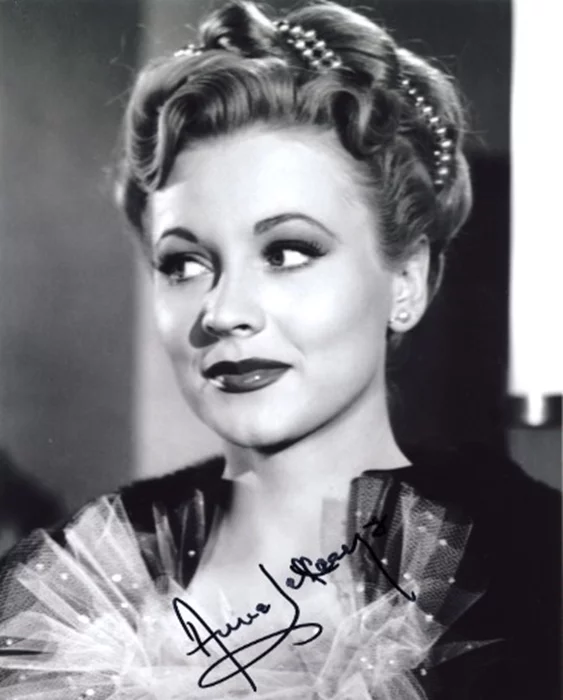 Anne Jeffreys autograph