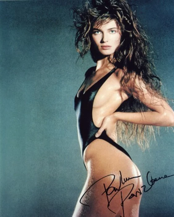 Paulina Porizkova autograph