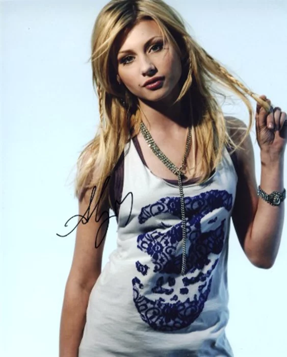 Aly Michalka autograph