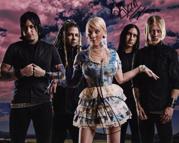 In This Moment autograph