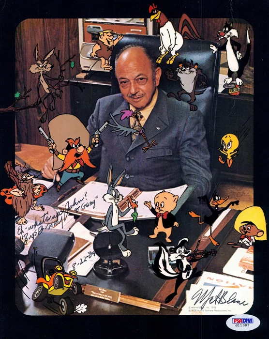 Mel Blanc autograph