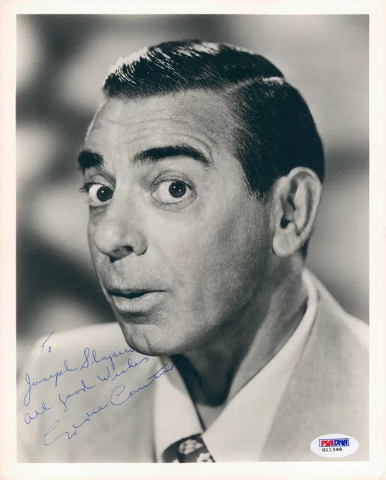 Eddie Cantor autograph