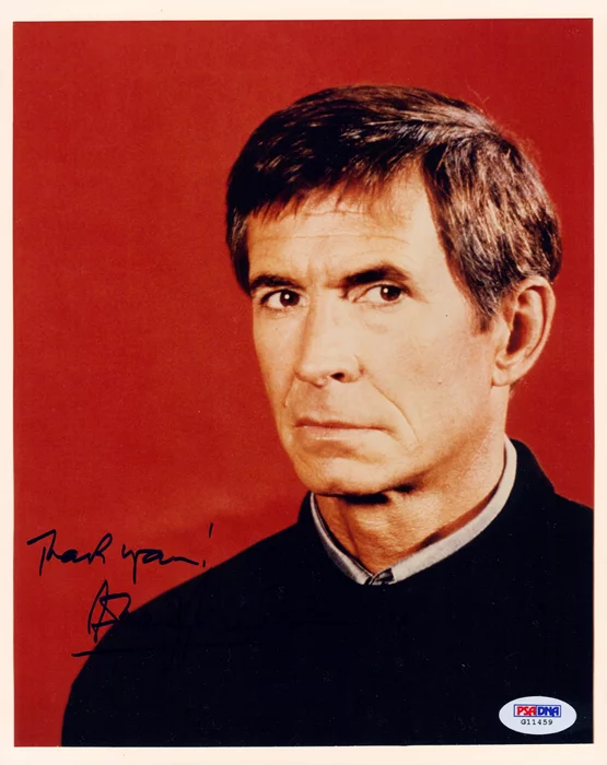 Anthony Perkins autograph