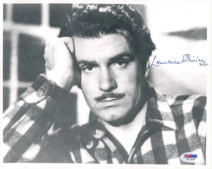 Laurence Olivier autograph