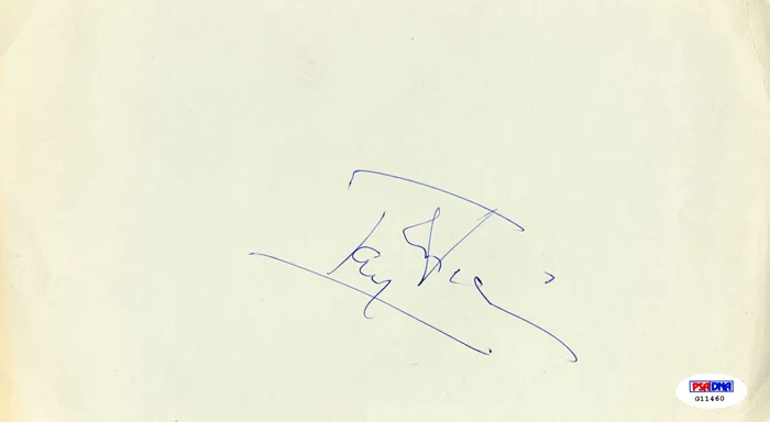 Anthony Perkins autograph