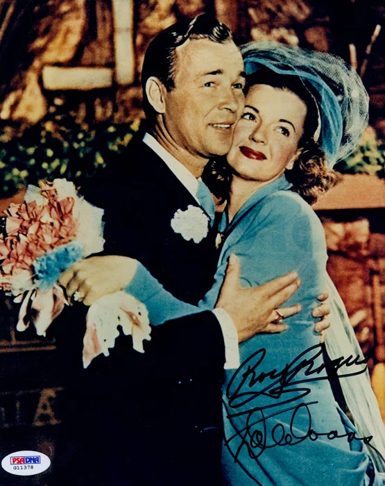 Roy Rogers & Dale Evans autograph