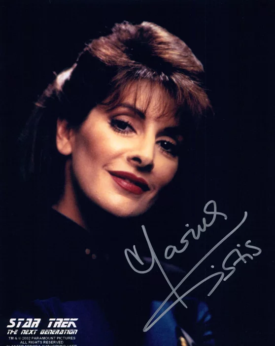 Marina Sirtis autograph