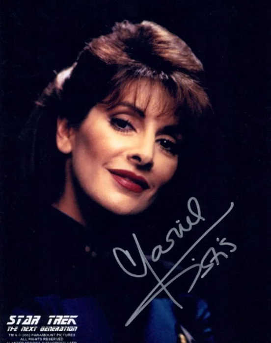 Marina Sirtis autograph
