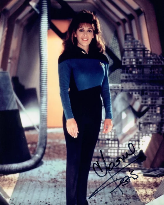 Marina Sirtis autograph