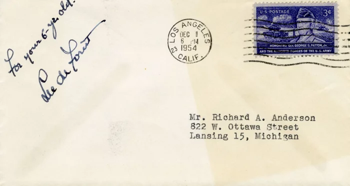 Lee de Forest autograph
